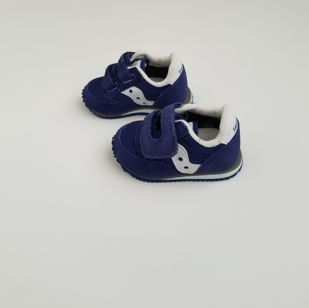 Saucony Jazz Low Pro Shoe Blue Size 2 M - Picture 2 of 7